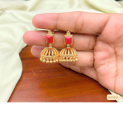 Earrings - Micro Gold Platted Jumka