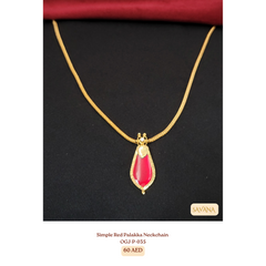 Neck chain - Red Nagapadam Palakka