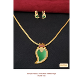 Palakka Neckchain with Earings
