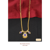Blue Palakka Necklace