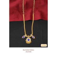 Blue Palakka Necklace