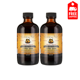 Sunny Isle | Extra Dark Jamaican Black Castor Oil 6-OZ ( 117.4ml ) | 100% Natural High Potency Treatment for Hair, Scalp | Combo Pack