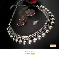 Oxidized Necklace Set