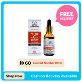 Derma care Vita C Serum anti aging with organic green tea extract and Hyaluronic Acid & vitamin A&E 30 ml