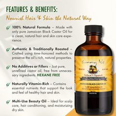 Sunny Isle Jamaican Black Castor Oil- 6Oz