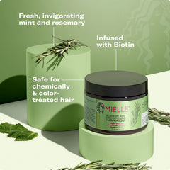 Mielle Rosemary Mint Strengthening Hair Masque - Combo Pack