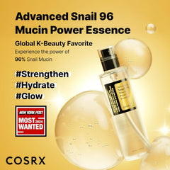 Cosrx, Advanced Snail 96 Mucin Power Essence ,Korean skin care repair, hydrate