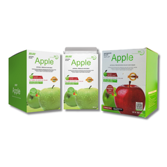 Apple Ammonia free Hair Colour Cream | Natural Black & Brownish Black | Combo Pack ( 1 Each)