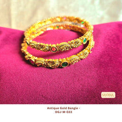 Antique Gold Bangles Per Piece