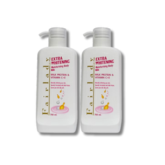 Fair lady | Extra Whitening Moisturizing Body Milk - 700ml | Combo Pack
